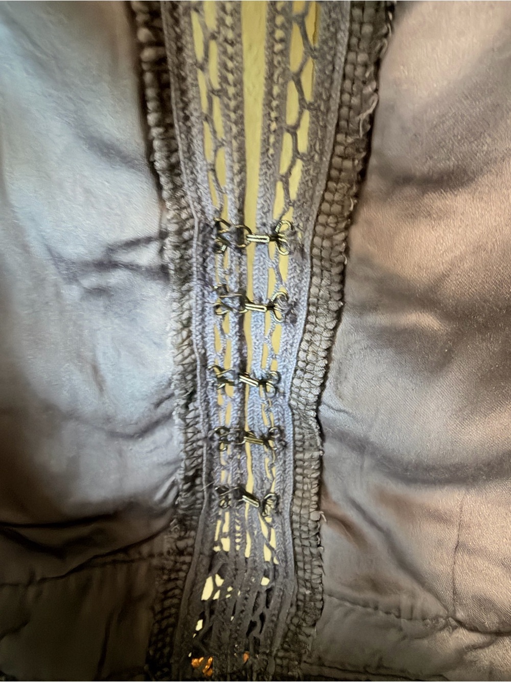 Free People Camille Top | Embroidered, beaded, metallic mesh extravaganza sleeve - Picture 9 of 12
